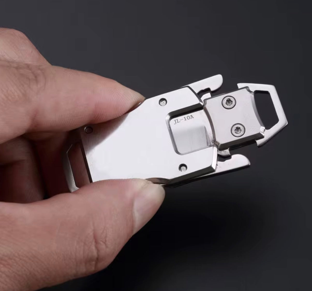 Pocket EDC Utility Knife, Detachable Blade, Stainless Steel, Compact Survival Tool