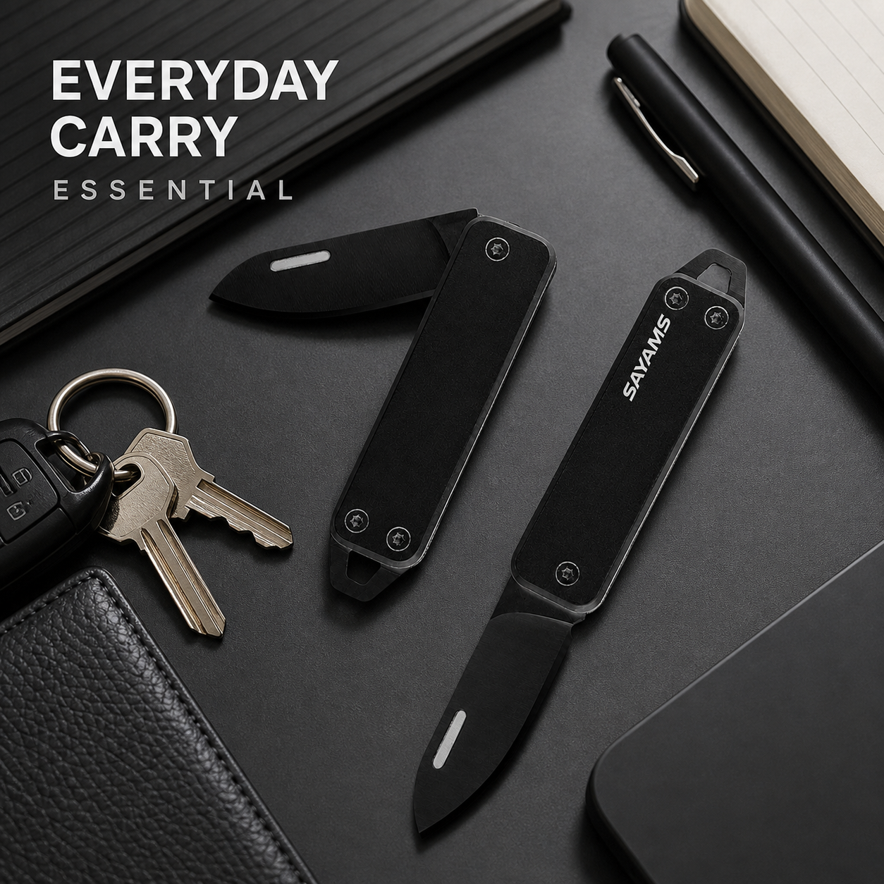 Folding Knife Metal Construction