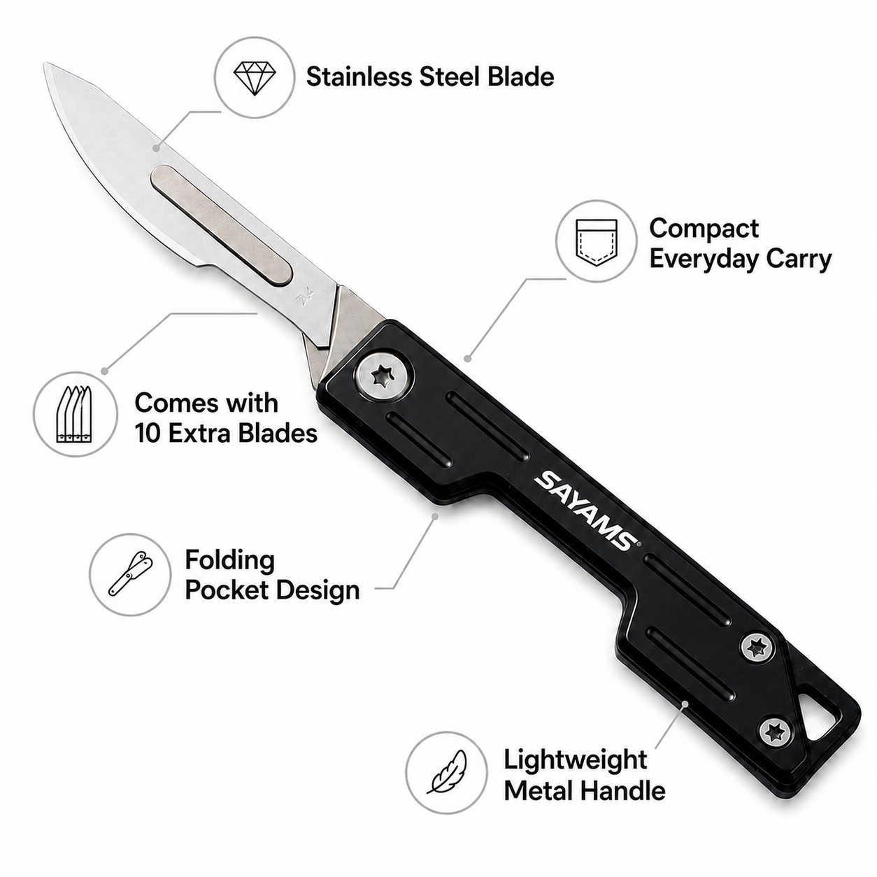 Precision Scalpel Knife