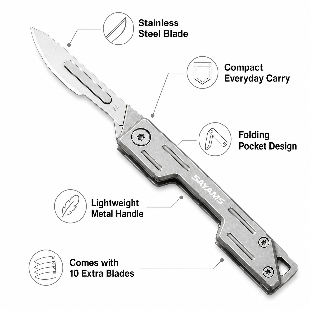 Precision Scalpel Knife